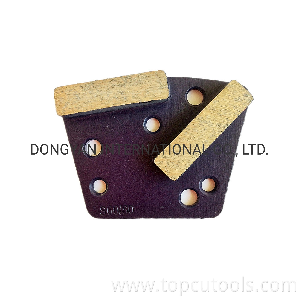 Diamond Grinding Shoe Wheel Plates for Concrete Floor